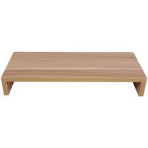 ZY - Eosnow Monitorstnder aus Holz, PC-LED-LCD-Computermonitor-Riser, Desktop-Organizer, Display-Halterung aus Holz