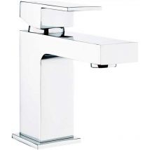 Xaviga - Mono Basin Mixer Tap Square Lever Chrome wras Approved Mira Line
