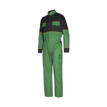 Issaline - 7070-027 Mono de Trabajo Bicolor Verde/Negro xl