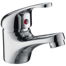 Xaviga - Monobloc Basin Mixer Tap with Waste Single Lever wras Chrome