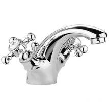 Monoblocco lavabo serie viola cromo