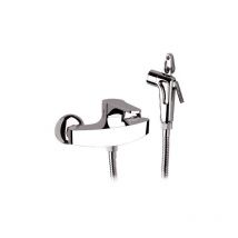 Monocomando esterno doccia con shut-off cromo