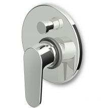 Monocomando incasso doccia con deviatore serie sun Misura: Cromo