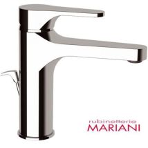 Rubinetterie Mariani – Miscelatore lavabo monocomando Surf cromo – Diametro cartuccia 35 mm