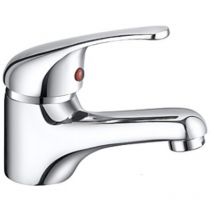 Monocomando lavabo serie delfina cromo