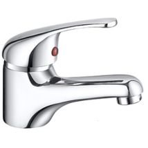 Rubinetto Monocomando Lavabo Delfina Cromo – 40mm – 1" 1/4 – 35cm G1/2" – Hydra