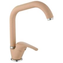 Ambra - rubinetto miscelatore monocomando per lavello serie blu 2.0 granito avena 3/8 zhejiang jiuhuang sanitary war