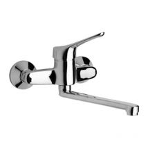 Lavello a muro per cucina o lavanderia Ariel Piralla in ottone cromato 0RE00062A16