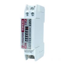 Asita - Contador de energía monofásico 1 módulo Din EMS30C