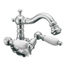 Monoforo bidet con bocca antica armony classic cromo