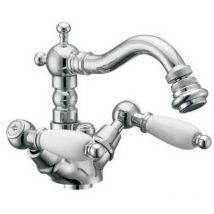 Monoforo bidet con bocca antica armony classic Cromo Huber