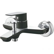 Artic - Grifo Monomando Negro Bañera de Lujo