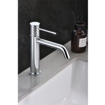 Imex - Robinet de lavabo monotrou Modèle génova Couleur Gris finition chromée [ ]