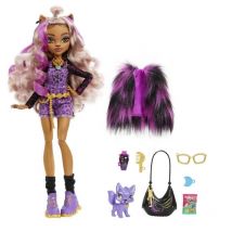 Monster High - Clawdeen Wolf avec animal de compagnie - Poupée - 4 ans et + HHK52 - poupee mannequin monster...