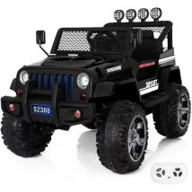 Jeep 4x4 Auto Elettrica per Bambini 12V - Nero