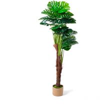 Monstera - Pianta Artificiale in vaso H160 cm