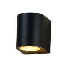 Led's Light - Lampe exterieure led, faisceau en dessous, rond, culot G10 IP54, noir matt