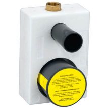 Montageblock-mono Koax 2" Rotguss Für Wasserzähler Mit Standard - Ventil