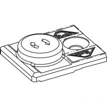 E-Tec Control Montageclip zu Ringmagnet mvs - Roto