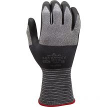 Showa - 381 Nahtloser Arbeitshandschuh Mikrofaser Nitril allgemeine Zwecke 7/M