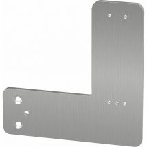 Econ - Montageplatte Exit 2010 für Rohrrahmentüren, Edelstahl