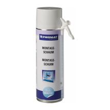 Montaje mono-componente Espuma de 500 ml B2 Champagne con guantes desechables con guantes desechables caja químicos promat (por 12)