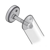 Montaje Pomo de puerta .M8 m para MHK,Gr.oval ts 65-69,6204