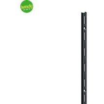 Montante Per Cremagliera Rettangolare Masidef 100 Cm Finitura Nero