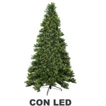 Monte Durando Baum 1071 Zweige 370 grüne LEDs cm ø107h180