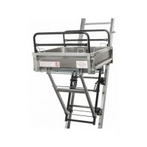 Monte-matériaux avec plateau rénovation - Hauteur 4.00m - Charge max 200kg - ME200/PR/4