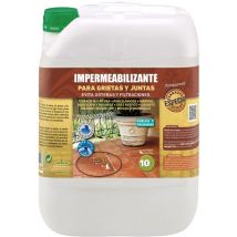 Impermeabilizzante per crepe e guarnizioni, terrazze e soffitte, pavimento e parete 10 l - Monestir