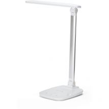 Montis MT042 led-schreibtischlampe weiss 230V + usb