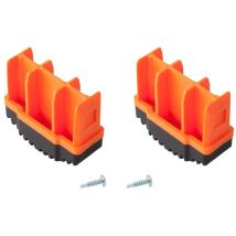 Krause Fußstopfen 64 x 25 mm – Zubehör für Sprossenleitern – orange