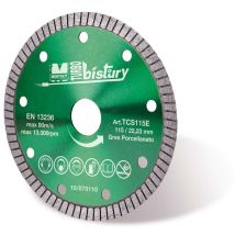 Montolit - disco diamantato 115 mm turmont TCS115E per ceramica e gres porcellanato