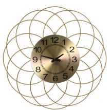 Webmarketpoint - Montre en métal doré ø53,3x3,8 cm