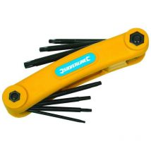 50970 Torx Key Tool 7pce T10 - T40 - Silverline