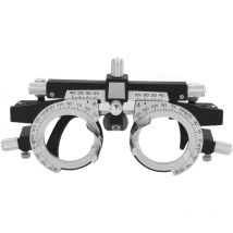 Monture d'Essai Optique en Alliage Léger - Réglable PD pour Examens de Vue - Utilisation en Ophtalmologie & Écoles (Cadre Métallique Durable)