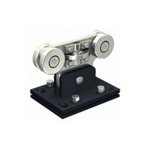 Monture Double Avec Galet De Guidage Pour Rail 9060