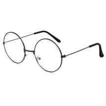 Montures de lunettes rondes vintage Harry Potter, noires