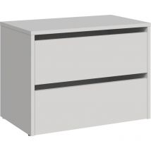 Hucoco - monz - Scarpiera modulare - Dimensioni 60x36x44 cm - 2 ante a soffietto