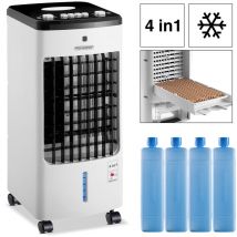 MONZANA 4in1 Portable Air Cooler 3.5L Tank Fan Ioniser Humidifier 4 Ice Packs