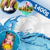 Monzana Filterbälle 1400g Ersetzen 50kg Filtersand Pool Sandfilteranlage Kartuschenfilter Teich Filterkugeln Filter Balls