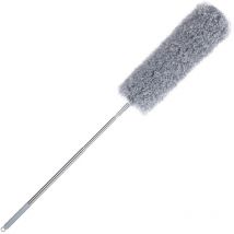 Telescopic Feather Duster Height Adjustable Up To 245 cm (97 in) Washable Microfiber Household Dusters Dust Brooms - Monzana