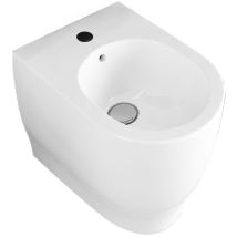 Rak Ceramics – Wand-Bidet aus weißem Porzellan – Komplett mit Befestigungen – 58590066