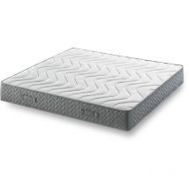 Moon Matelas 90x190 Densité 35 Kg/m3 - Hauteur 24 CM - Soutien Trés Ferme