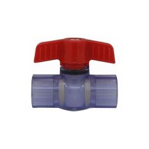 moon-Pvc ball valve 20 25 32 40 50 63mm glued valve ball valve ball valve sphere pool (Inside diameter 50mm)