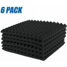 Lune - moon6pcs 30 30 2.5cm Acoustic Foam Panels Soundproofing Absorption Foam Sponge Studio ktv Soundproof Foam Corner Tiles