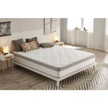 Moonia - Matelas Spring Max Ressorts Emsachés 22cm, 180 x 200cm