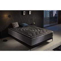 Moonia - Materasso SuperSoft Premium Black Multizone, 27cm, 80x190cm