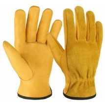 MoonWarm gloves, winter gloves, garden gloves, sports gloves, work gloves, outdoor riding gloves, gardening gloves, golden yellow m